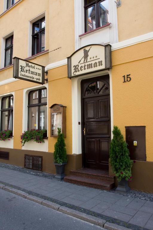 Hotel Retman Stary Toruń Exteriör bild